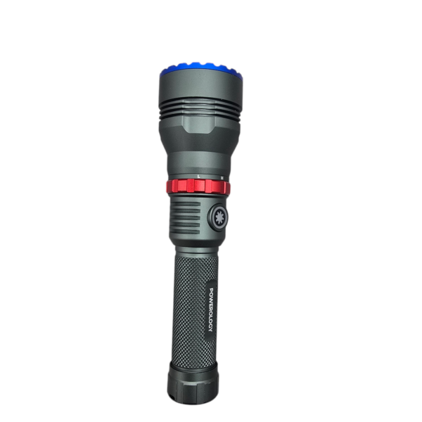 چراغ قوه پاورولوژی Powerology 4000mAh Waterproof LED Flashlight PPBCHA64-BK