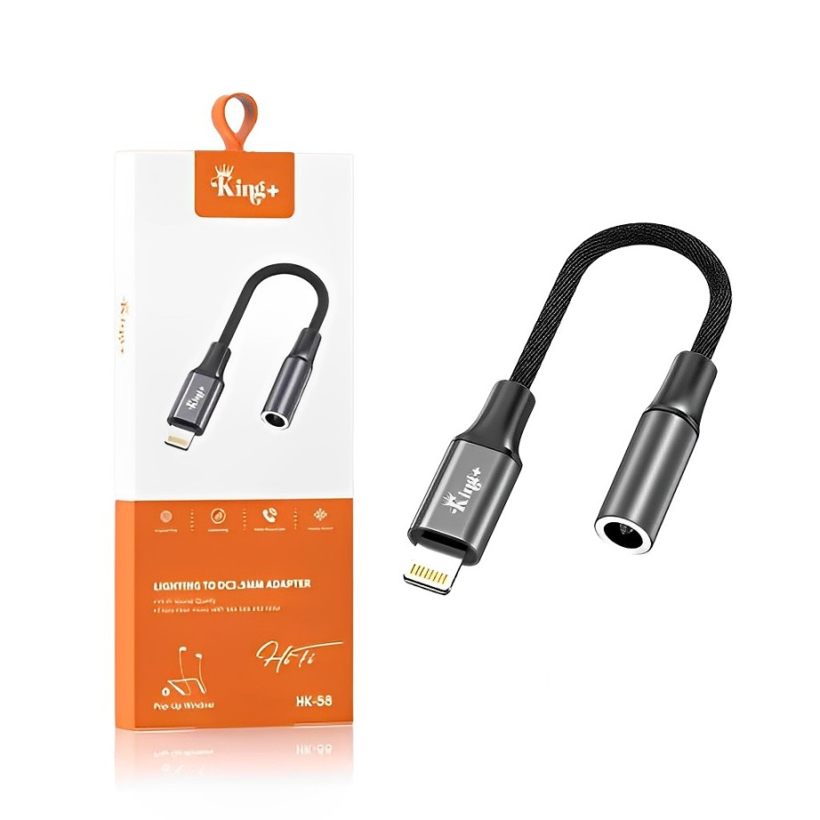 King-Plus-HK-58-Lightning-to-3-5-mm-jack-converter
